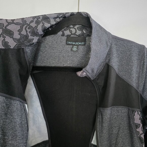 Cynthia Rowley Womens Zip-Up Jacket M - Picture 4 of 10